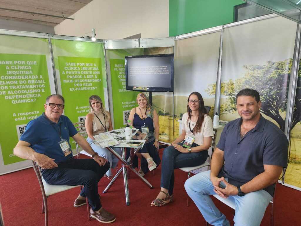 Estande Clínica Jequitibá no Congresso Freemind 2023